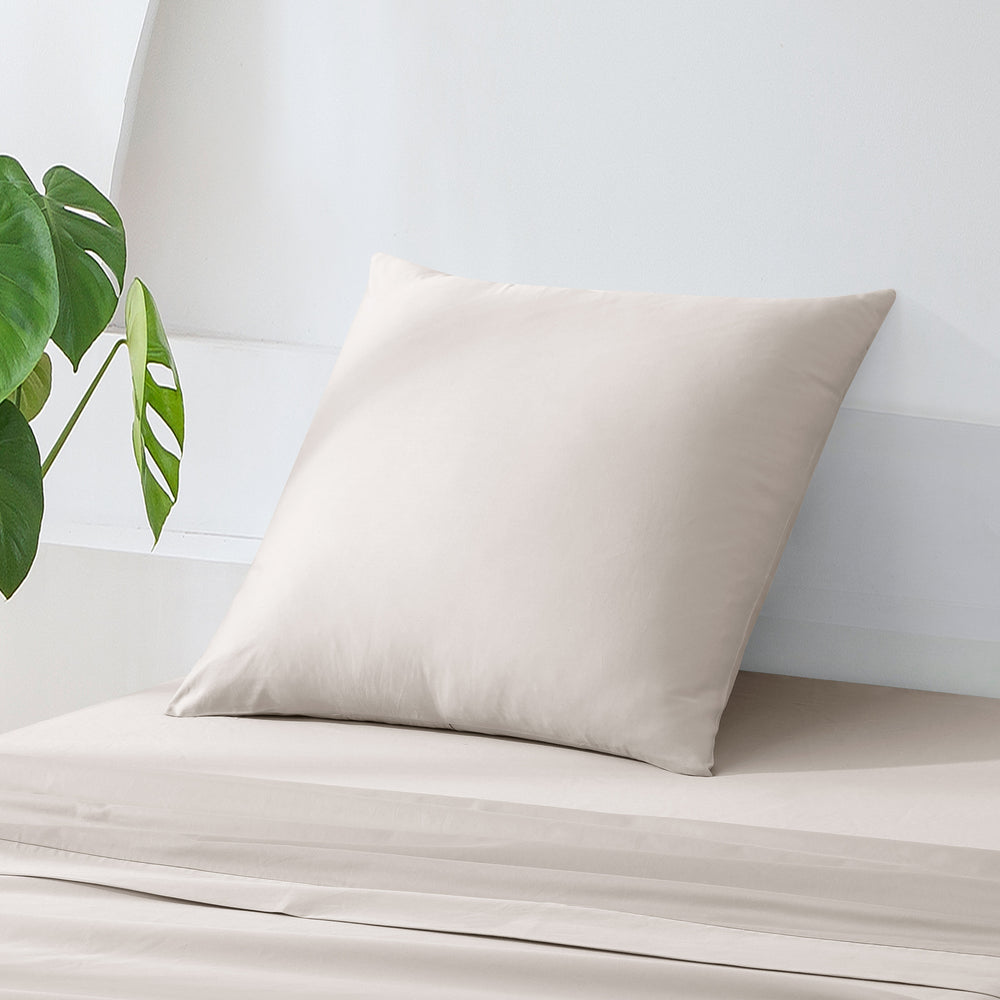 ESSN 500TC Cotton Sateen Euro Pillowcase Stone