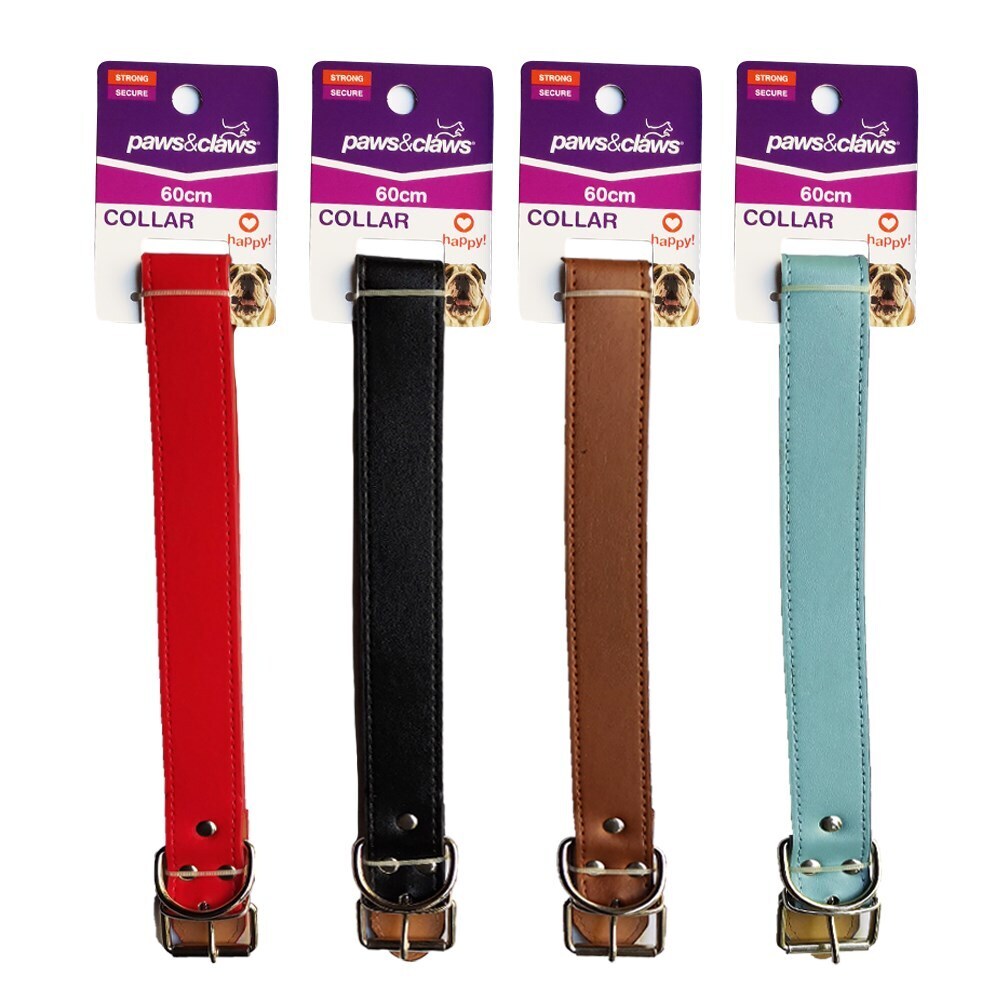 Paws &amp; Claws Premium Original Collar 3x60cm Assorted