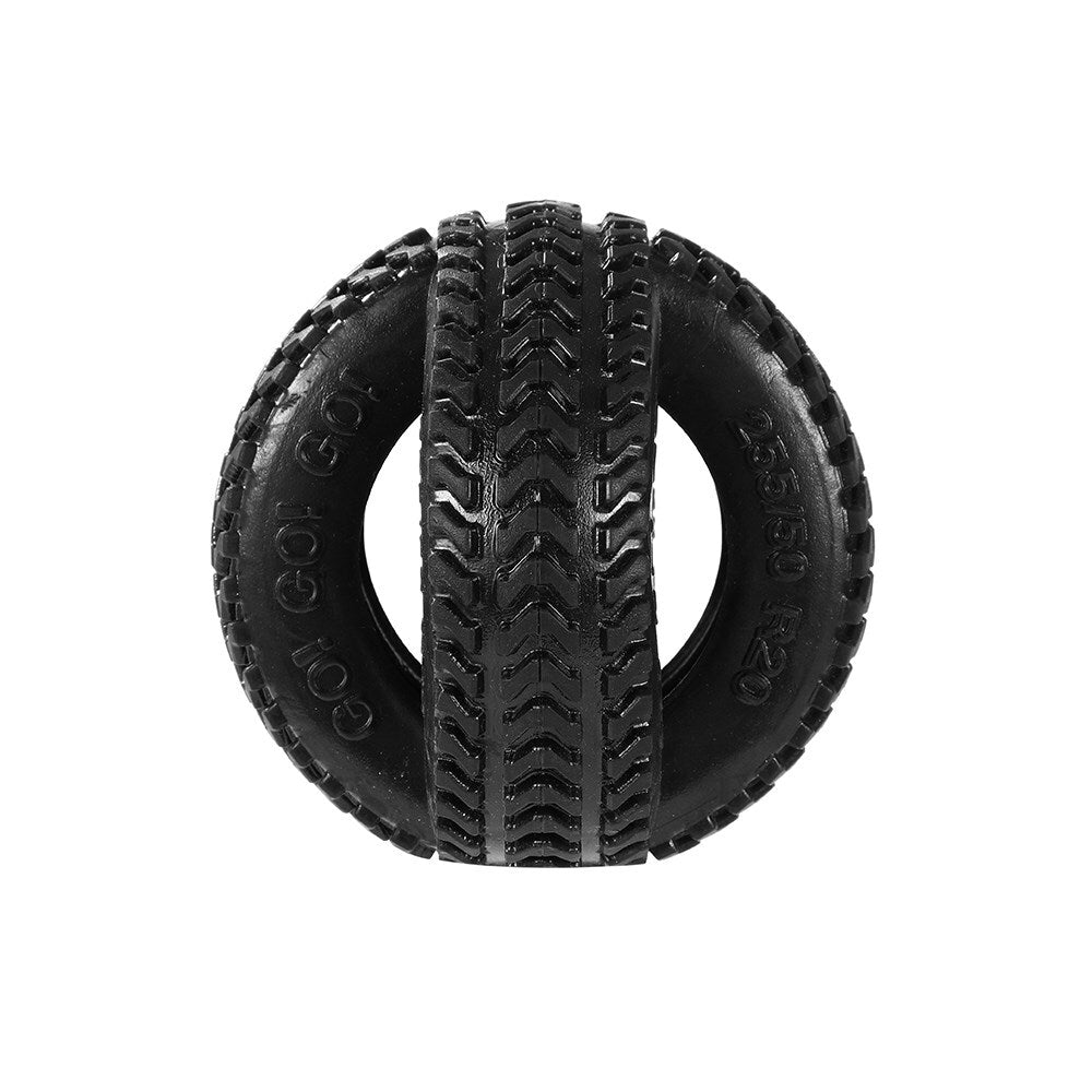 Paws &amp; Claws 4-Way 9.5cm TPR Tyre - Black