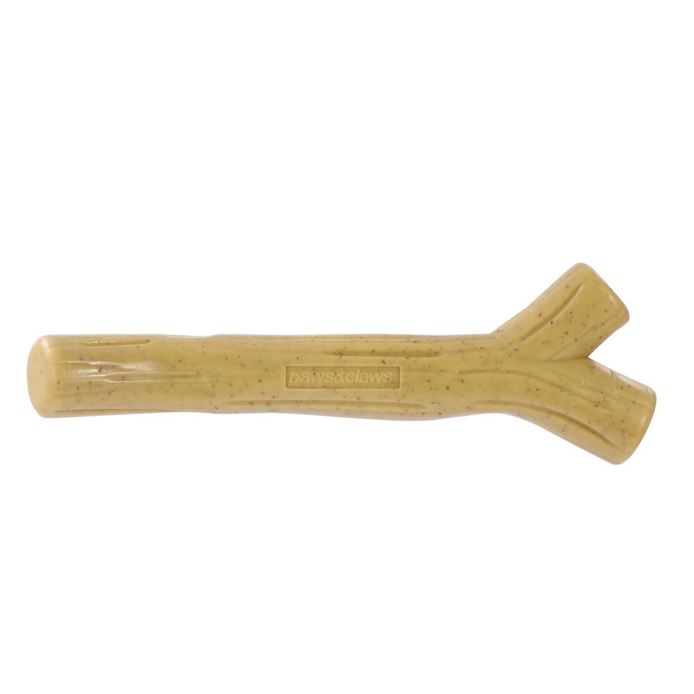 Paws &amp; Claws BooBone Branch Chew Toy - Peanut Butter