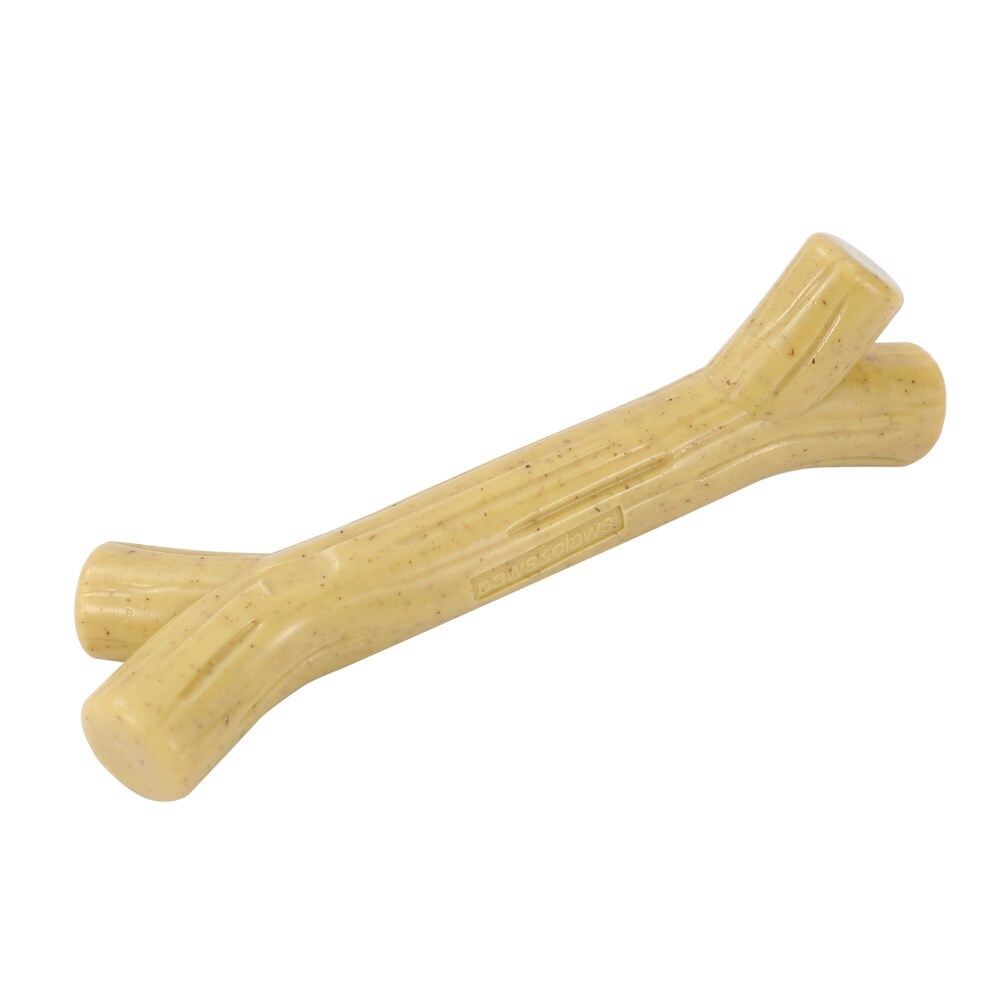Paws &amp; Claws BooBone Branch Chew Toy - Peanut Butter
