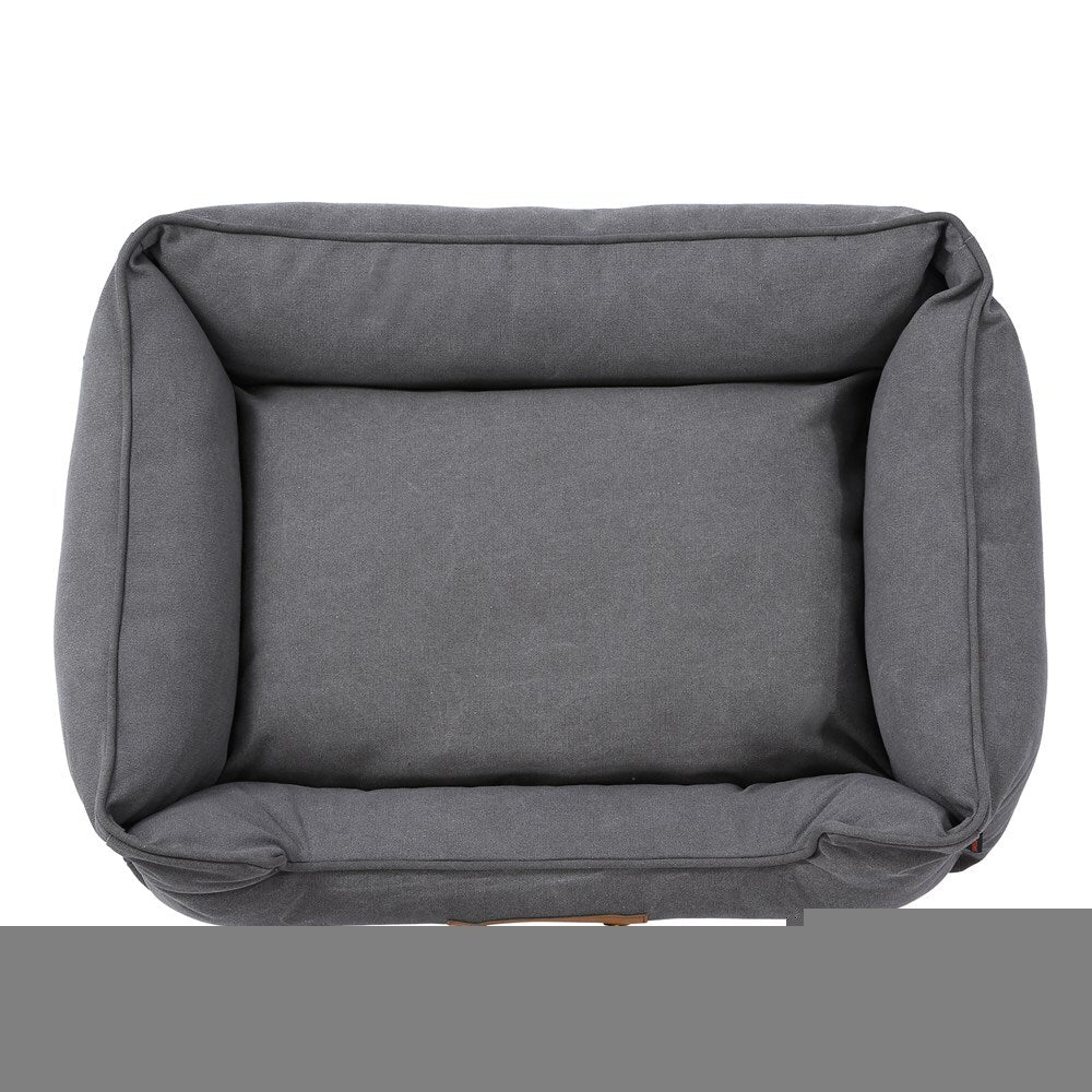 Paws &amp; Claws Lighthouse Large Walled Canvas Bed - Dark Grey