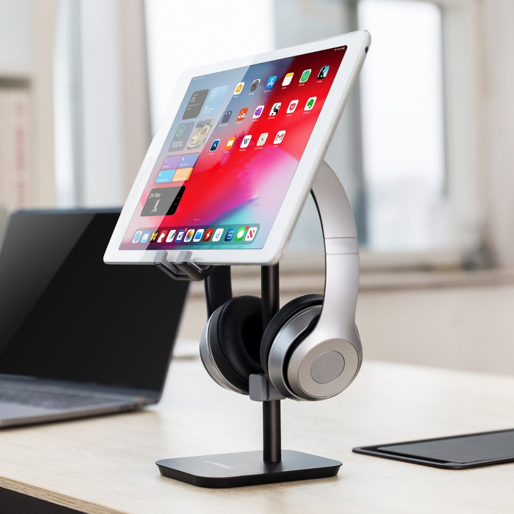 mbeat Stage S3 2-in-1 Headphone &amp; Tiltable Phone Stand