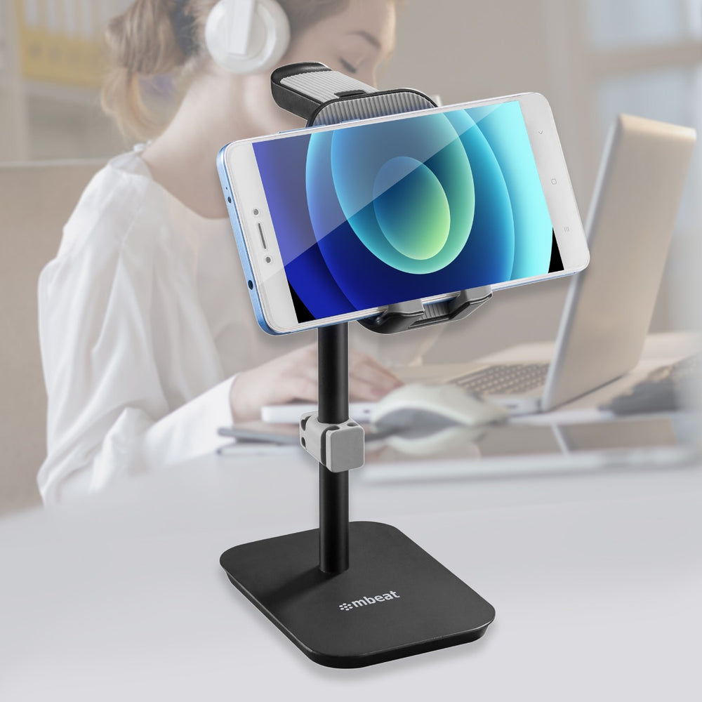 mbeat Stage S3 2-in-1 Headphone &amp; Tiltable Phone Stand