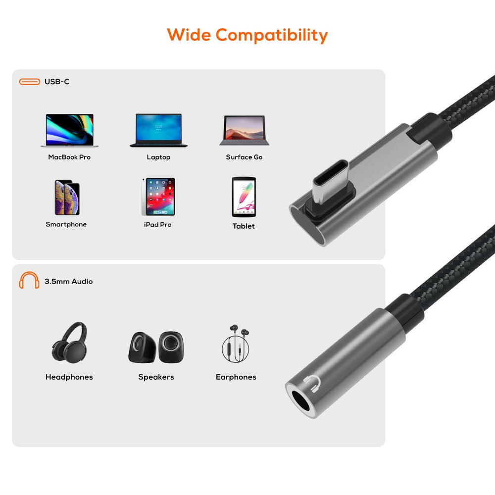 ToughLink USB-C to 3.5mm Audio Adapter