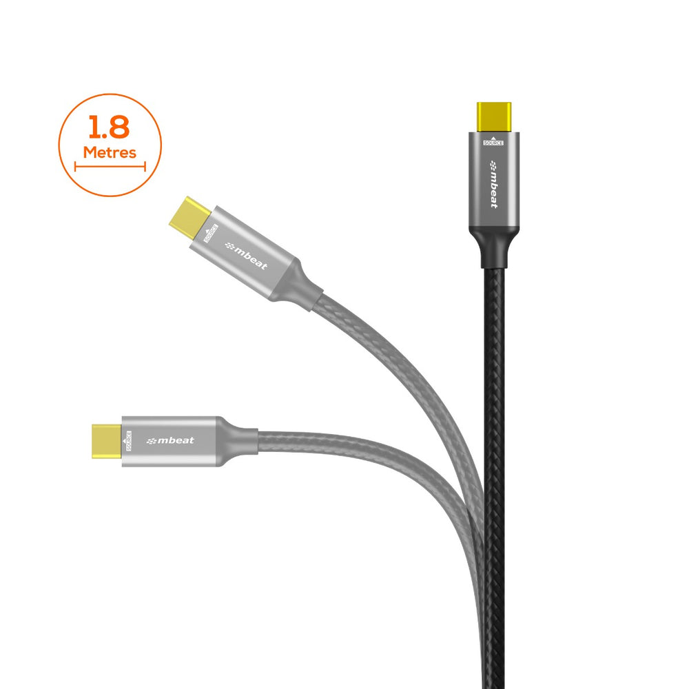 mbeat ToughLink 8K 1.8m USB-C to HDMI Cable