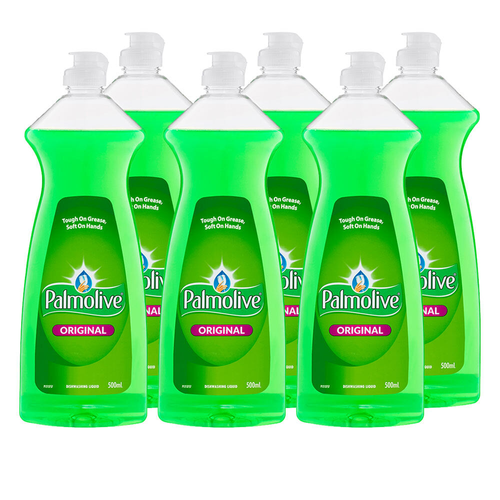 6PK Palmolive 500ml Original Dishwashing Liquid