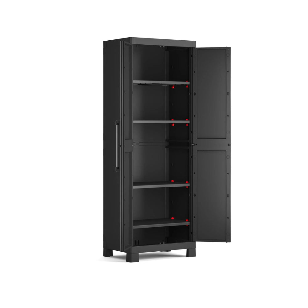 Keter Detroit Tall Cabinet- 2 Pack