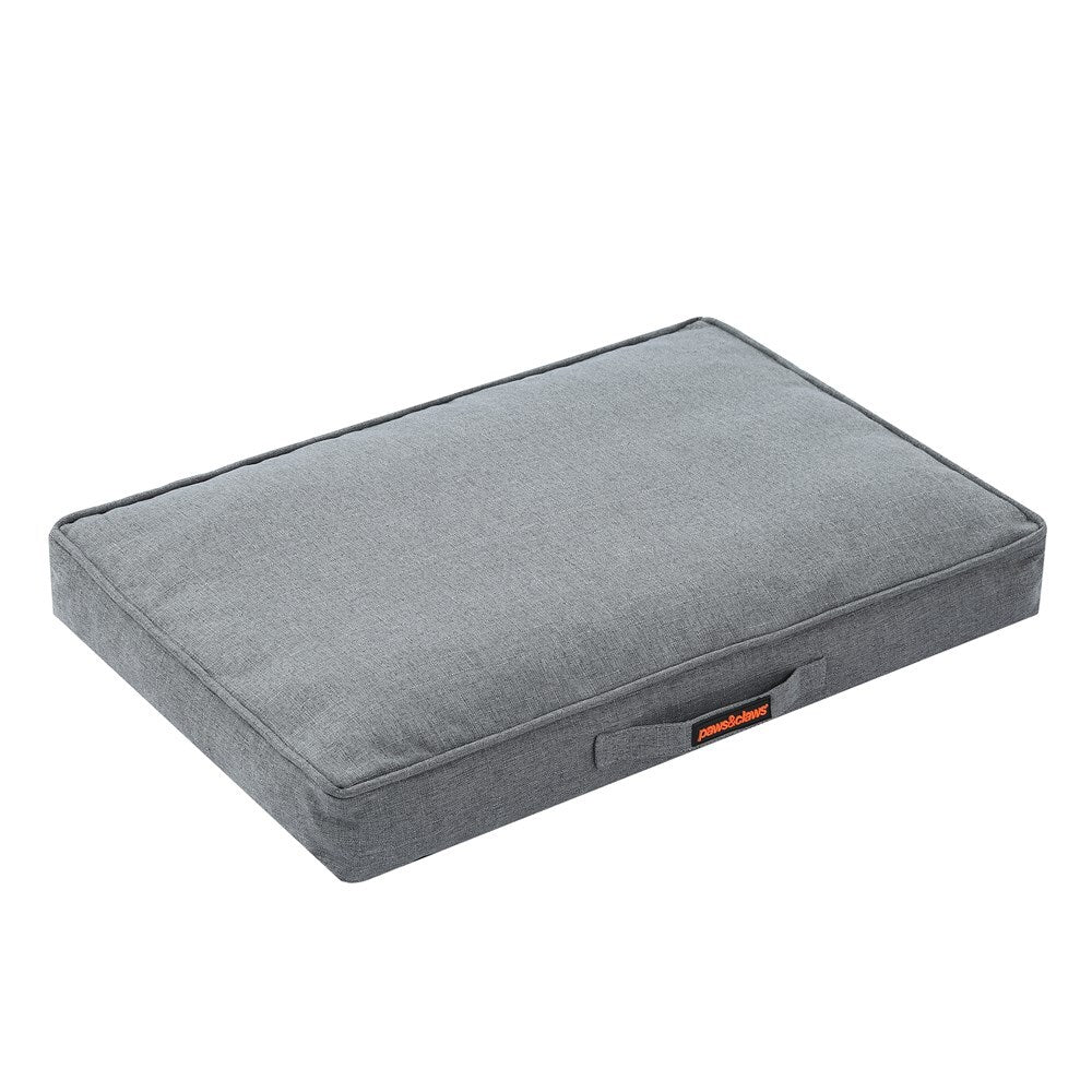 Paws &amp; Claws Pia Pet Bed Mattress Med Grey 70X50X10cm