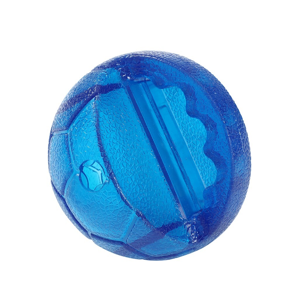 Paws &amp; Claws 10cm TPR Giggle Throw Ball Blue