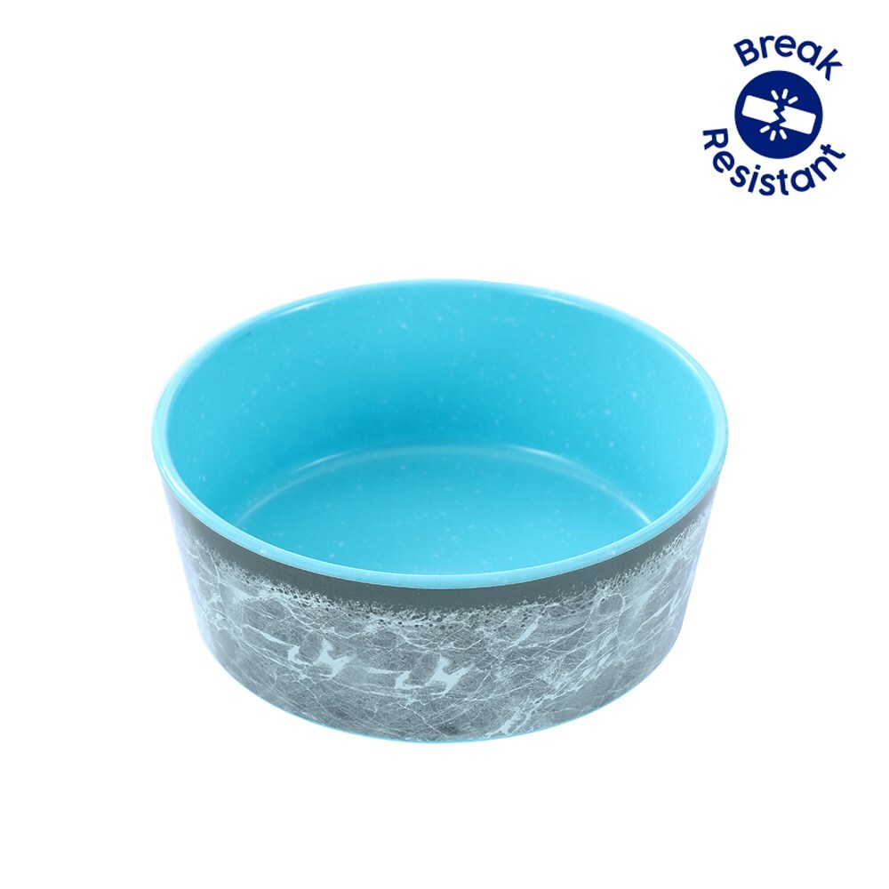 Paws &amp; Claws 500ml Tuff Stuff Pet Bowl Aqua