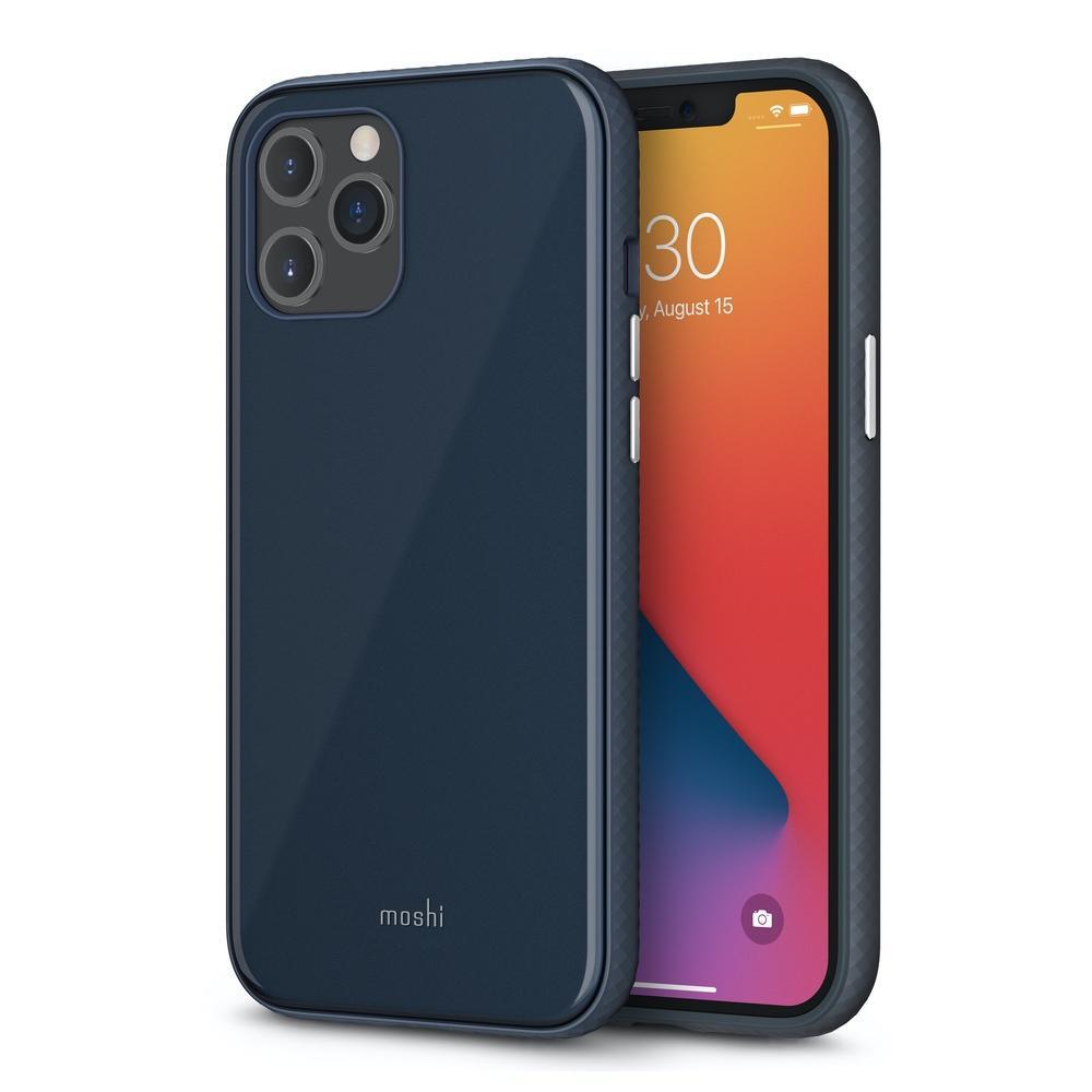 Moshi iGlaze for iPhone 12 Pro Max (Blue)