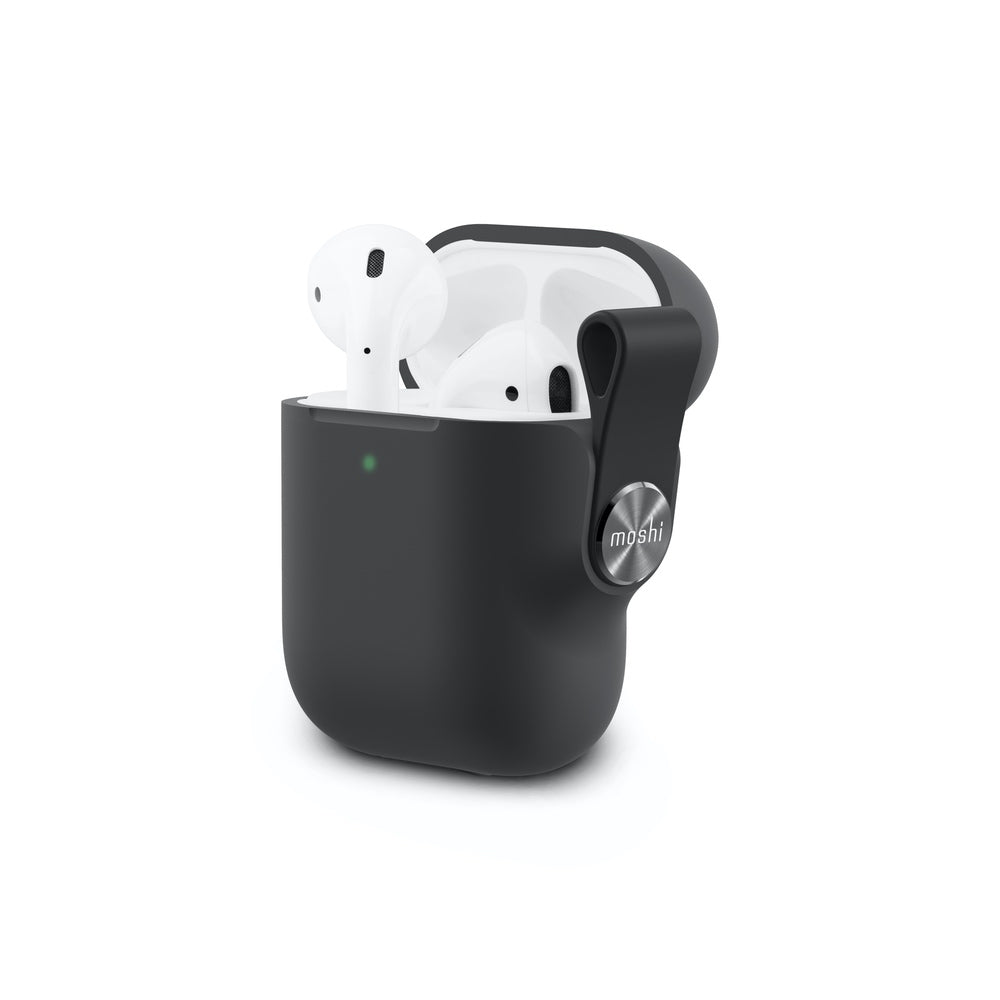 Moshi Pebbo Case for AirPods (Black)