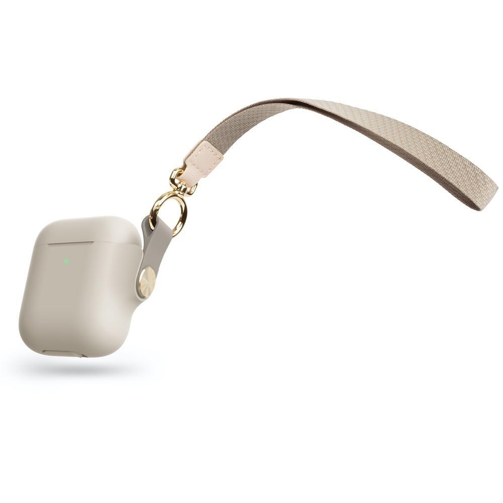 Moshi Pebbo Case for AirPods (Beige)