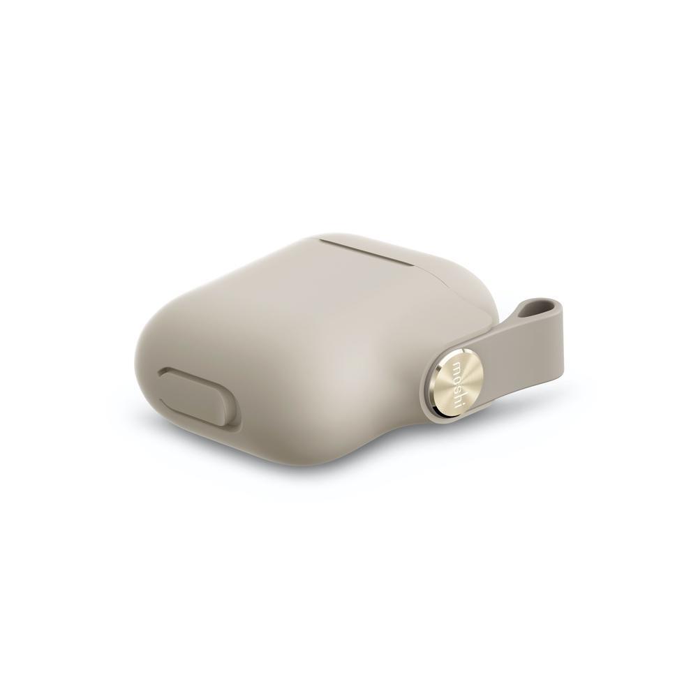 Moshi Pebbo Case for AirPods (Beige)