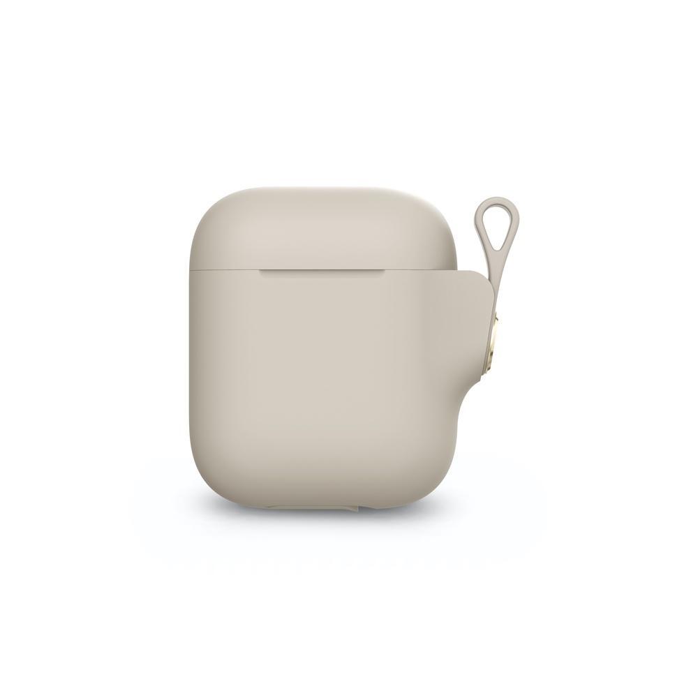 Moshi Pebbo Case for AirPods (Beige)