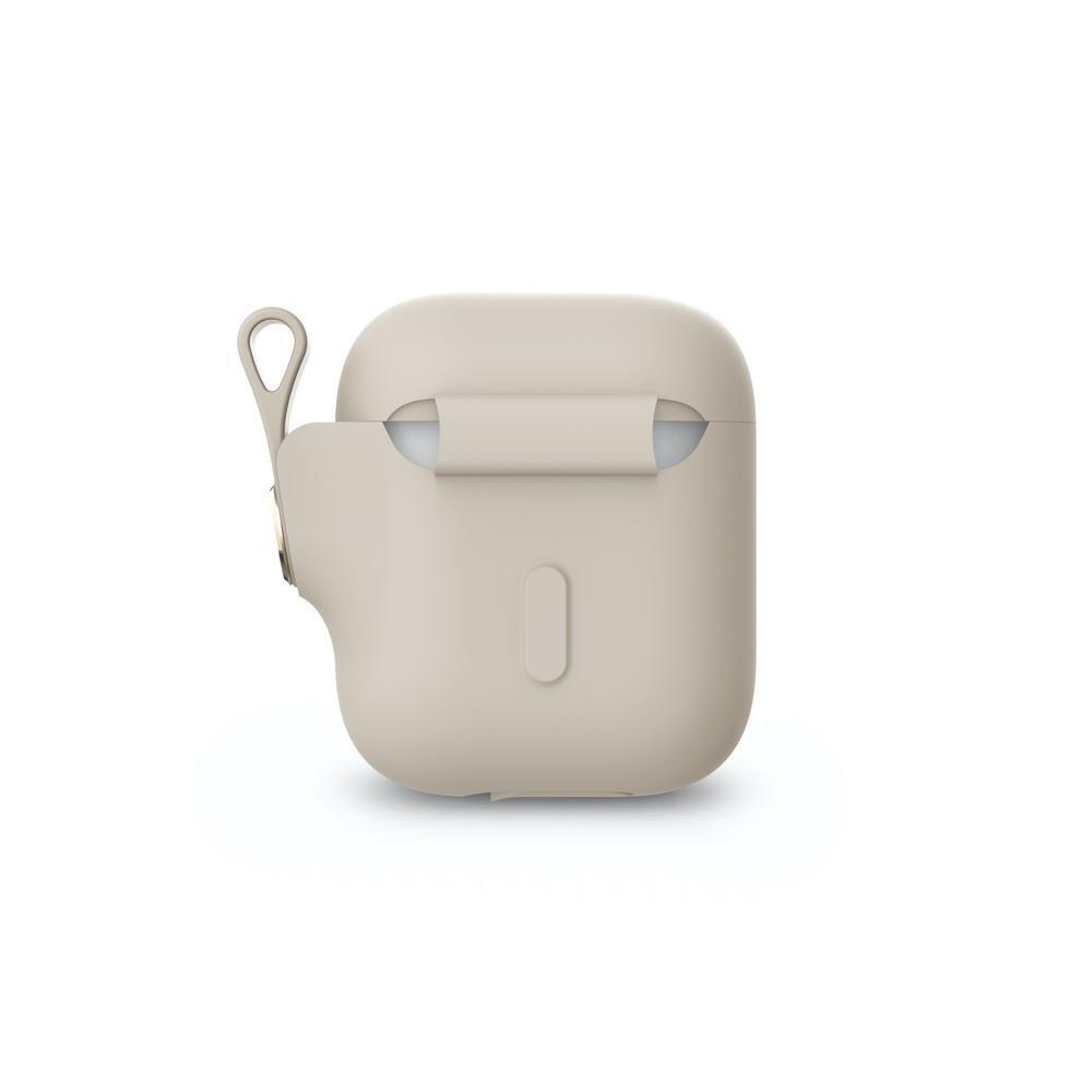 Moshi Pebbo Case for AirPods (Beige)