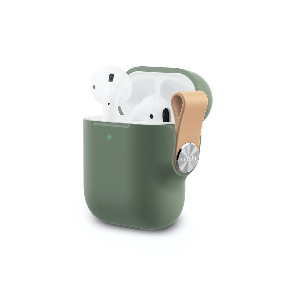 Moshi Pebbo Case for AirPods (Green)