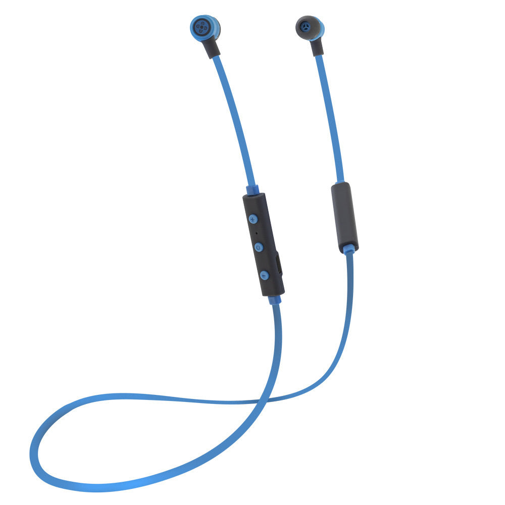 Moki Freestyle Bluetooth Earphones Blue