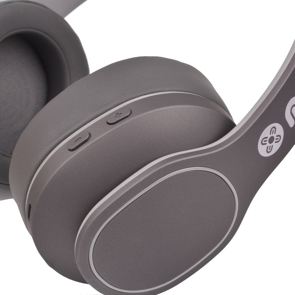 Moki Navigator Noise Cancellation Volume Limited 89dB Headphones - Grey