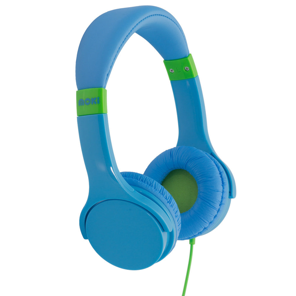 Moki Lil&#39; Kids Volume Limited 3y+ Headphones - Blue