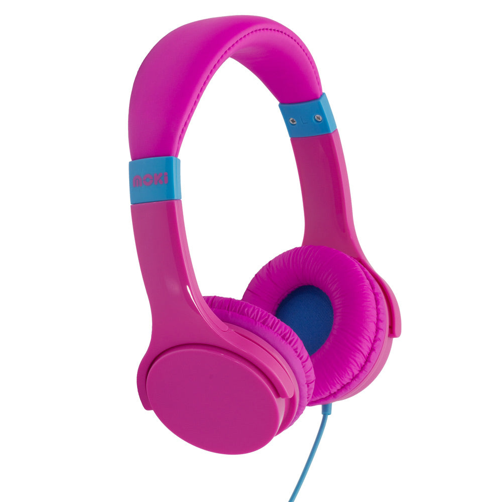 Moki Lil&#39; Kids Volume Limited 3y+ Headphones - Pink