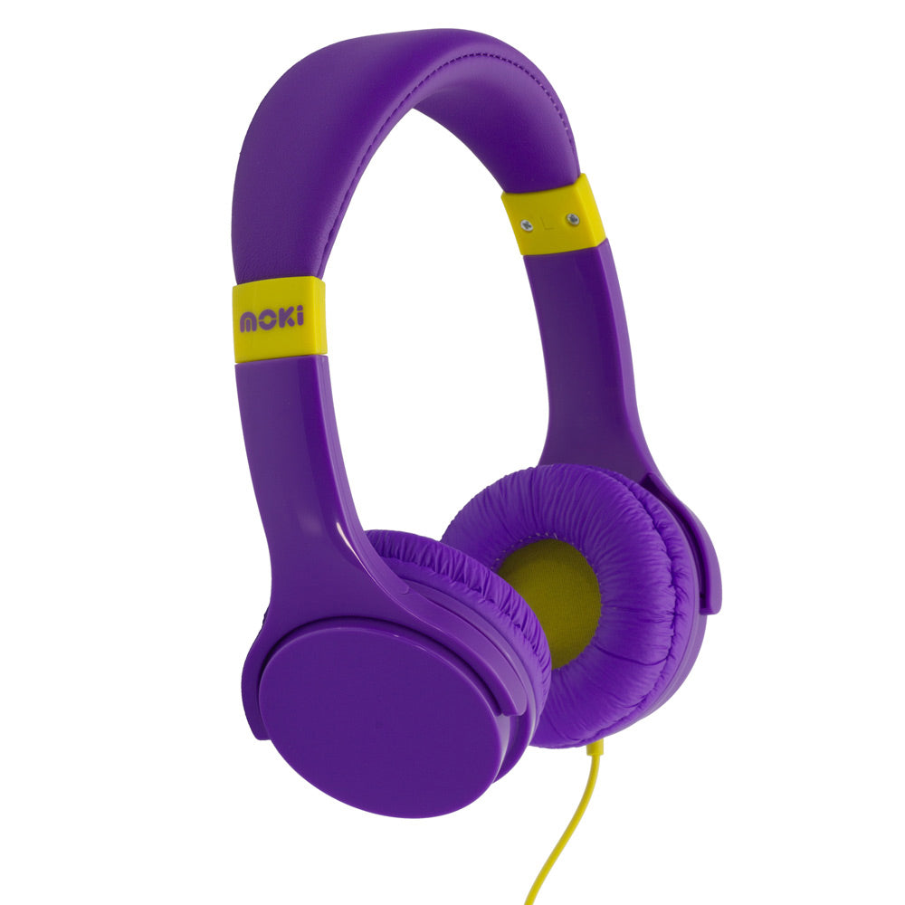 Moki Lil&#39; Kids Volume Limited 3y+ Headphones - Purple