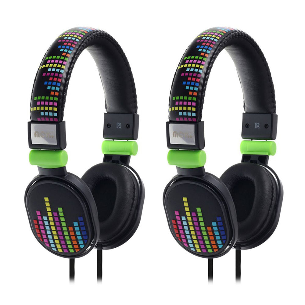 2PK Moki Popper Levels Black Headphones