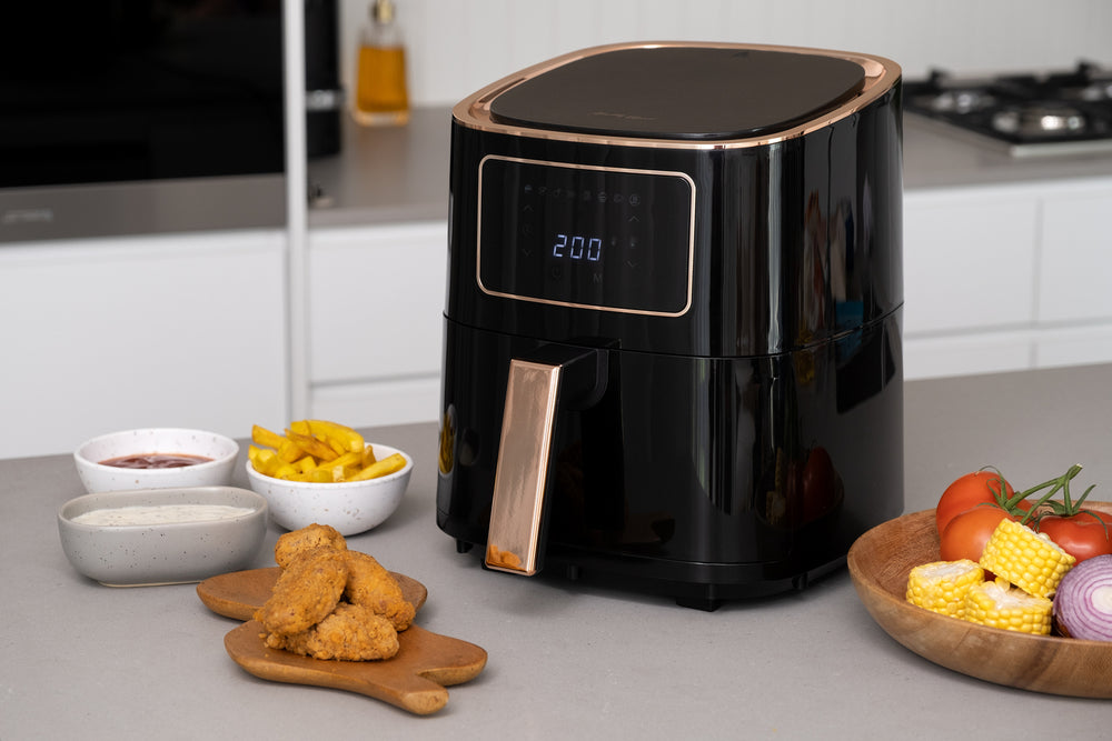 Healthy Choice 7L Digital Air Fryer (Black) 1700W, 200C, 8 Cooking Settings