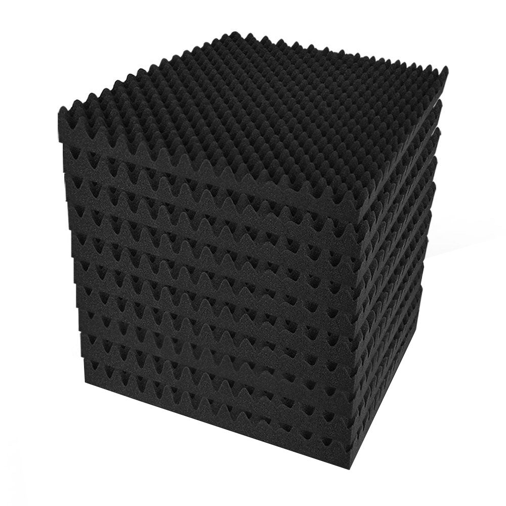 Alpha 20pcs Acoustic Foam Panels Eggshell 50x50CM