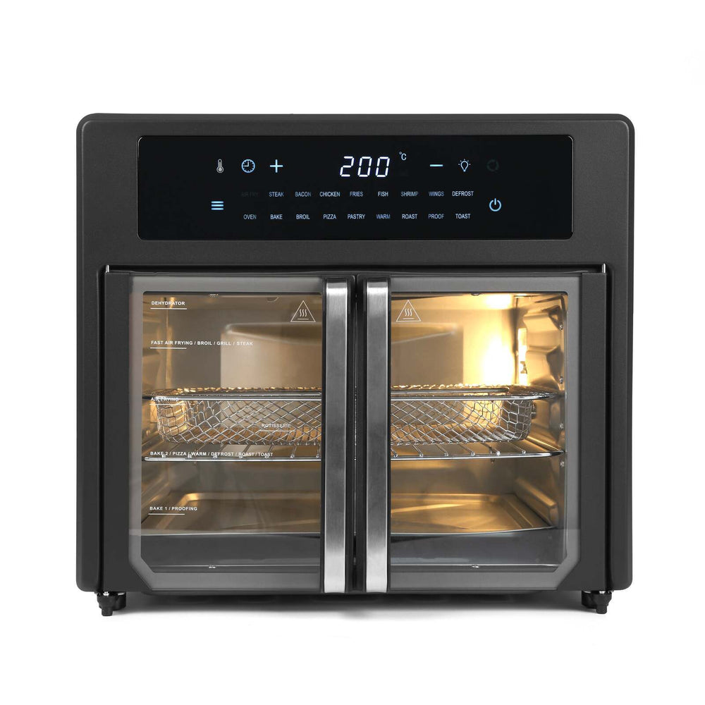 Healthy Choice 25L Air Fryer Convection Oven with 360 Cooking &amp; French Doors