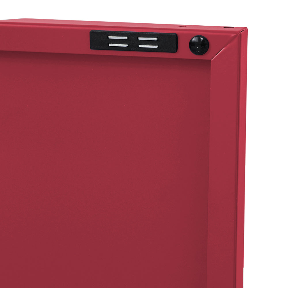 ArtissIn Sideboard Metal Cabinet Pink