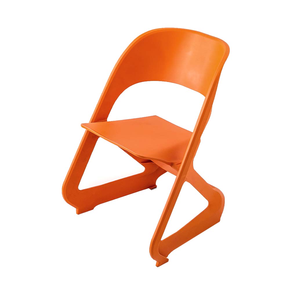 ArtissIn Stackable Dining Chairs X4 Orange