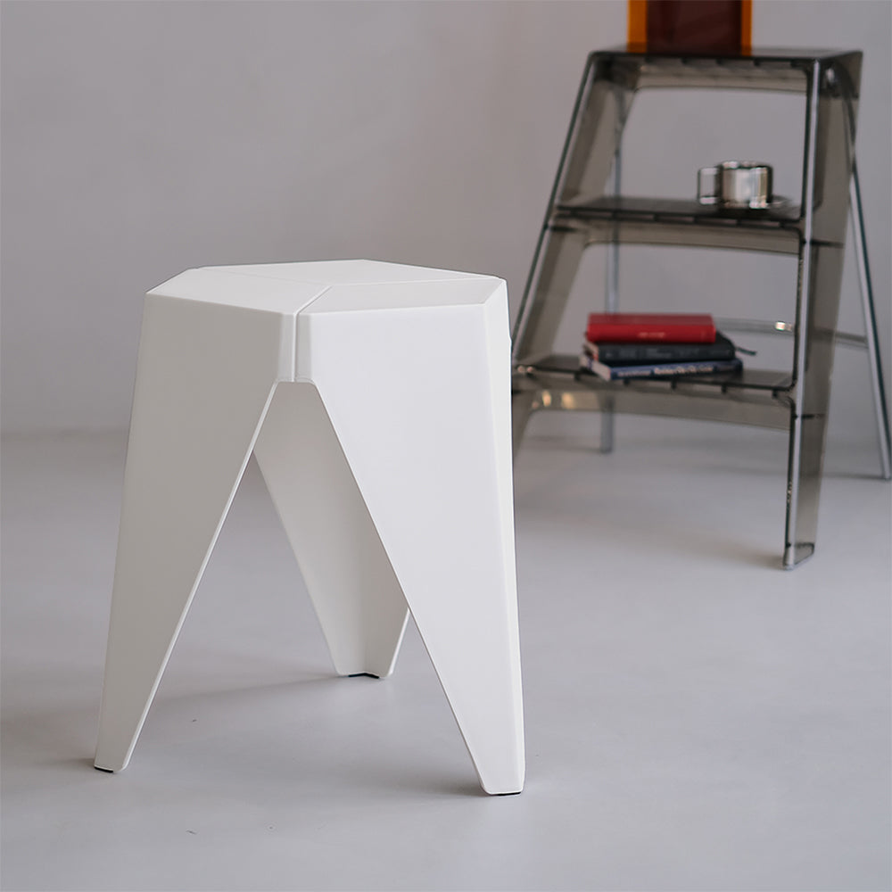 ArtissIn 2x Puzzle Stacking Stools White