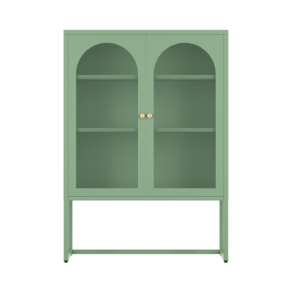 ArtissIn Sideboard Metal Locker Cabinet - ELMA Green