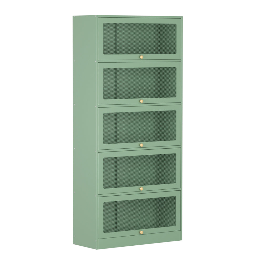 ArtissIn Sideboard Metal Locker Cabinet - ELIA Green
