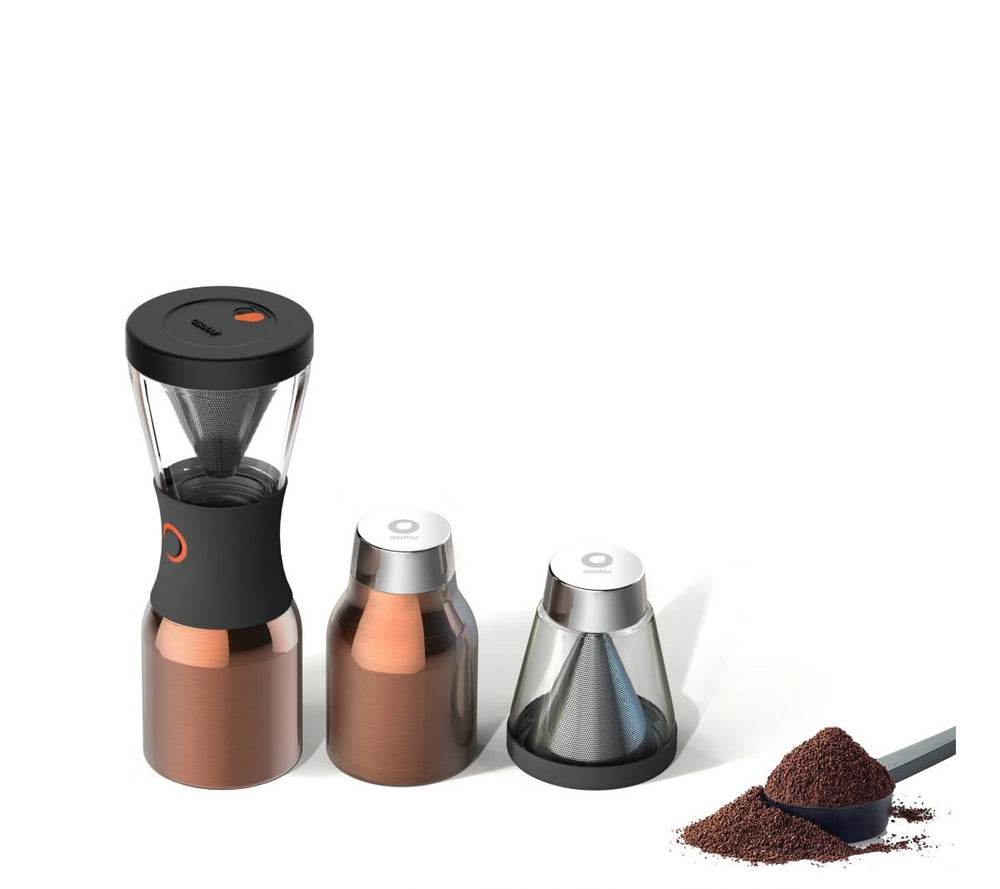 Asobu Cold Brew Coffee Maker 2 Go, Copper 1.1L