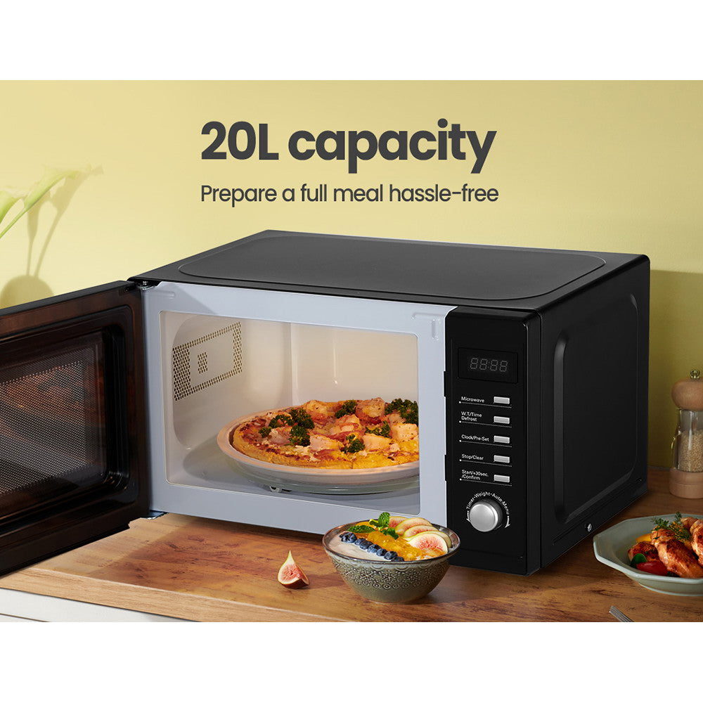 Comfee Countertop Microwave Oven 20L 700W Black