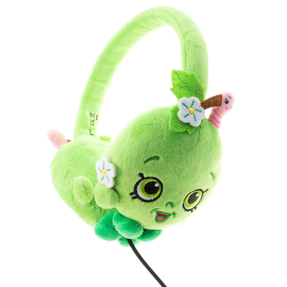 Shopkins Plush Kids Headphones Apple Blossom