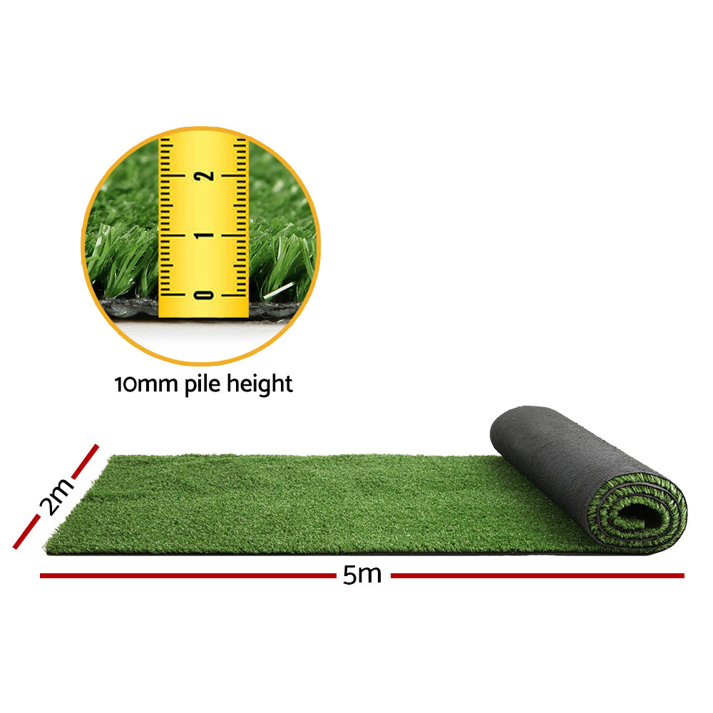 Primeturf Artificial Grass 2M x 5M 10SQM - Olive Green