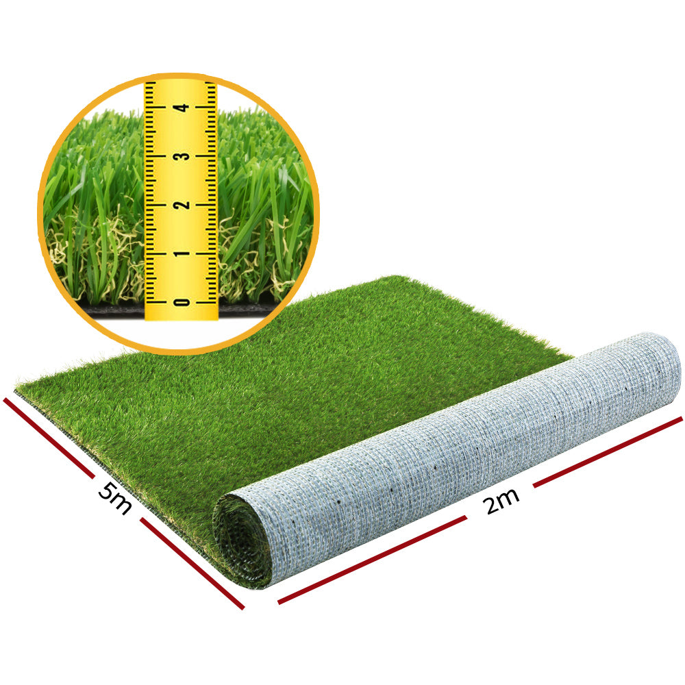 Primeturf Artificial Grass 2 x 5M 3CM - Green