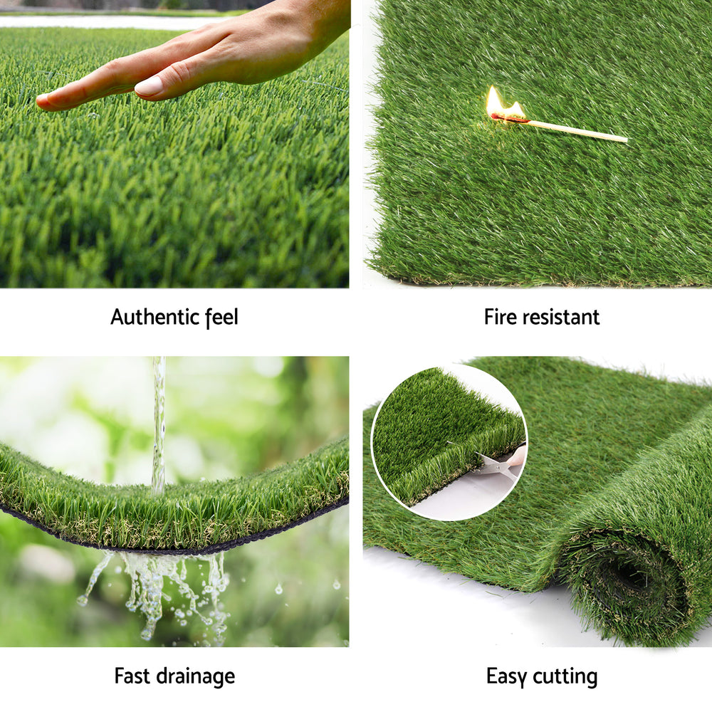 Primeturf Artificial Grass 30mm 2mx5m Green