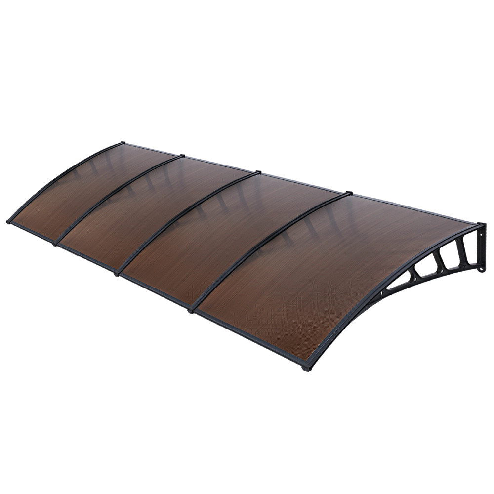 Instahut 1.5x4M DIY Awning - Brown