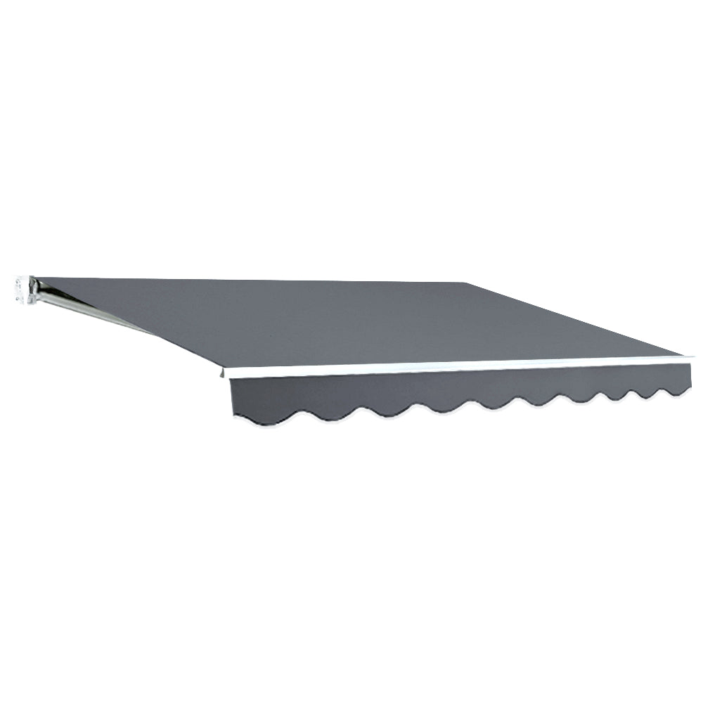 Instahut Grey Folding Arm Awning Canopy - 3 x 2.5M