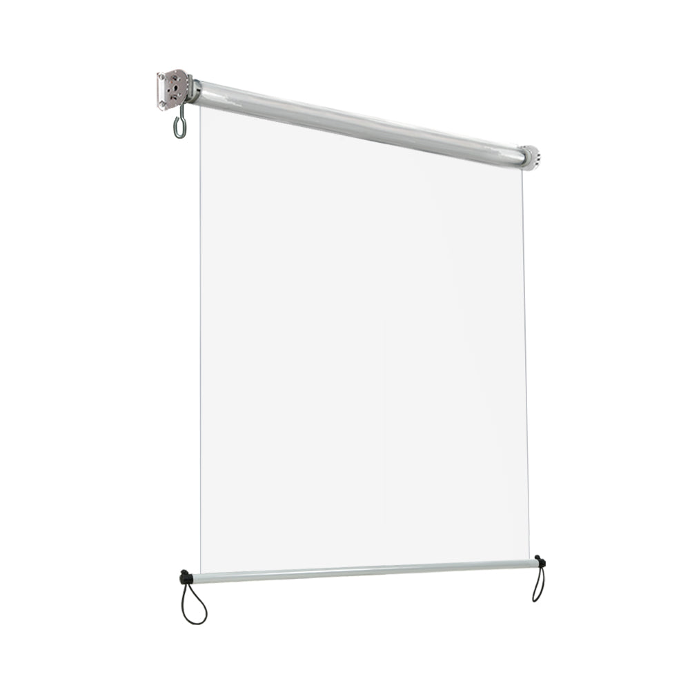 Instahut Transparent Roll Down Awning - Small