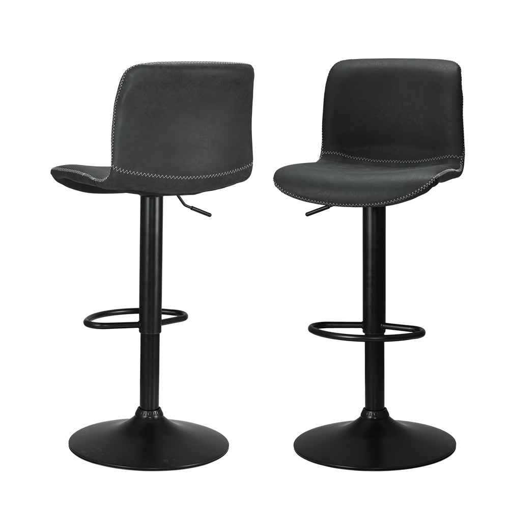 Artiss 2x Bar Stools Black