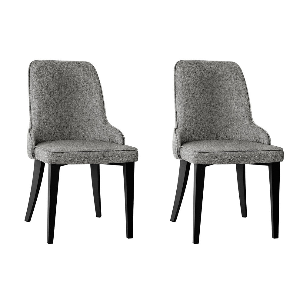 Artiss 2x Dining Chairs Domus Grey