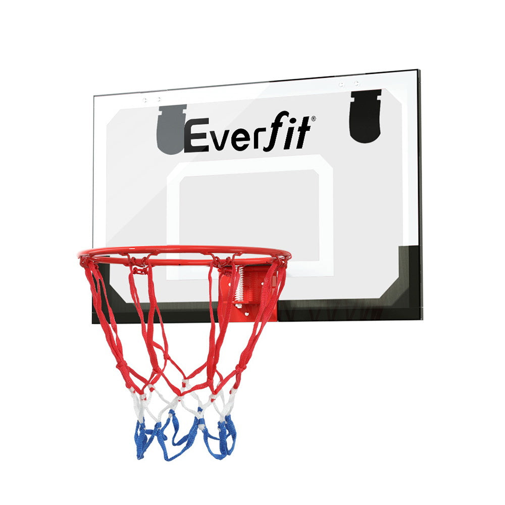 Everfit 23 Inch Kids Mini Basketball Hoop Black
