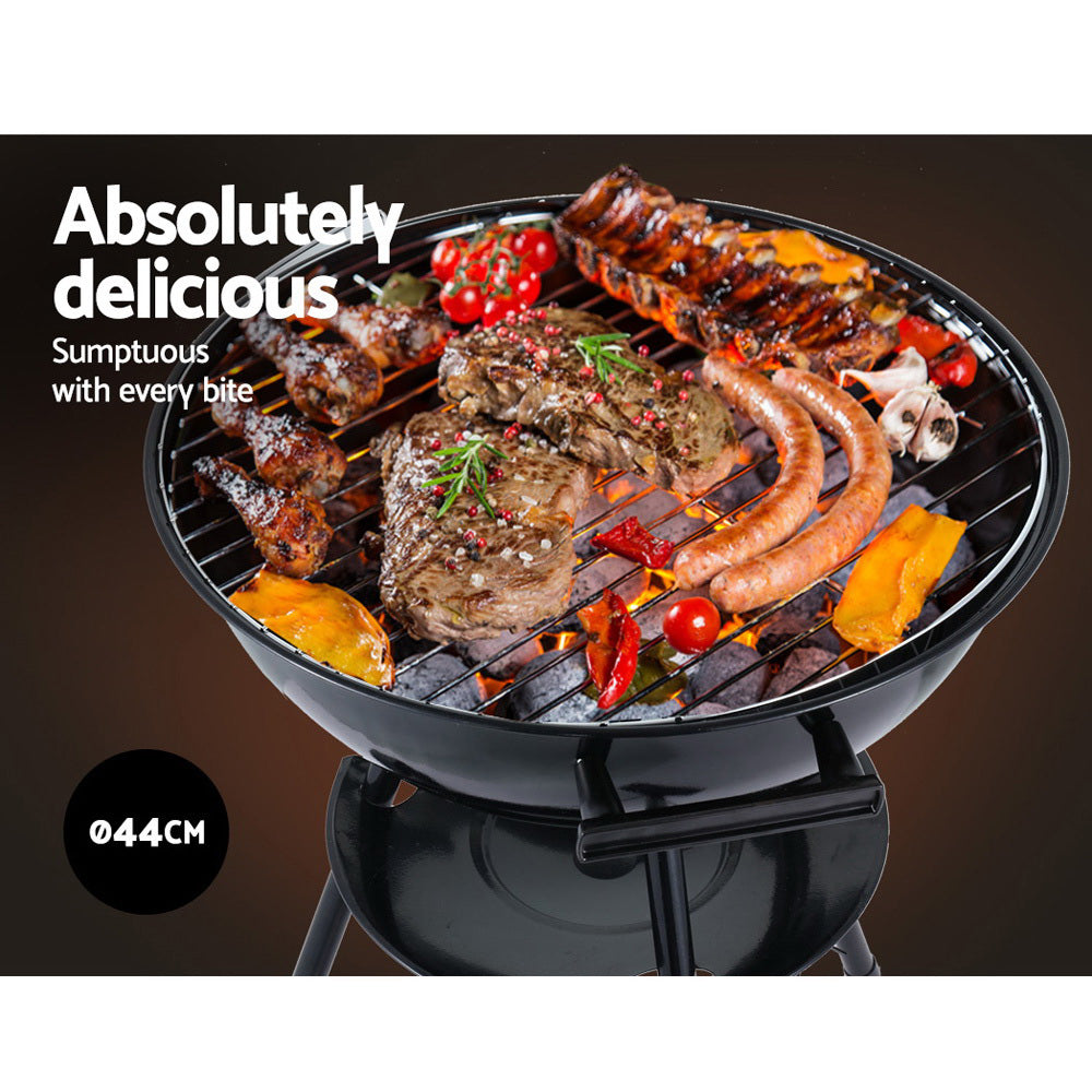 Grillz Kettle BBQ &amp; Smoker Grill