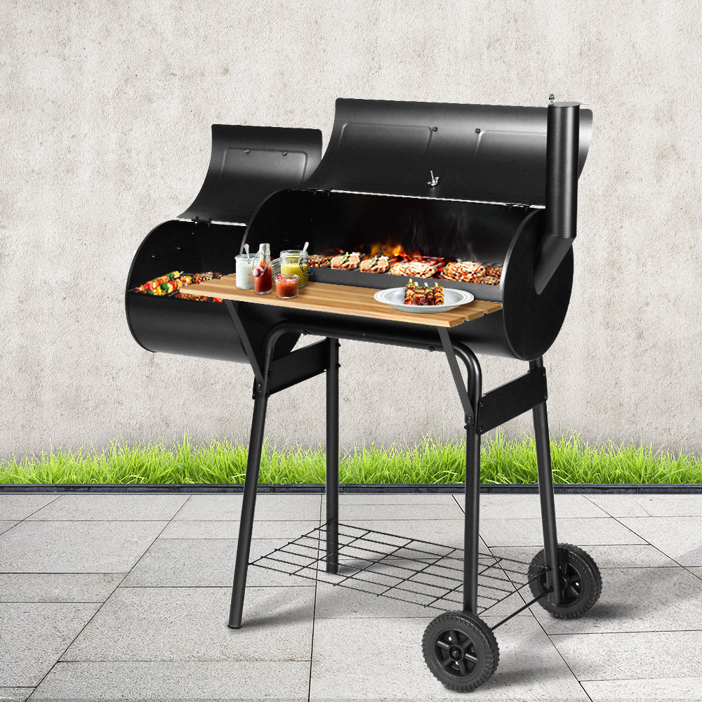 Grillz 2-in-1 Charcoal Portable BBQ Grill